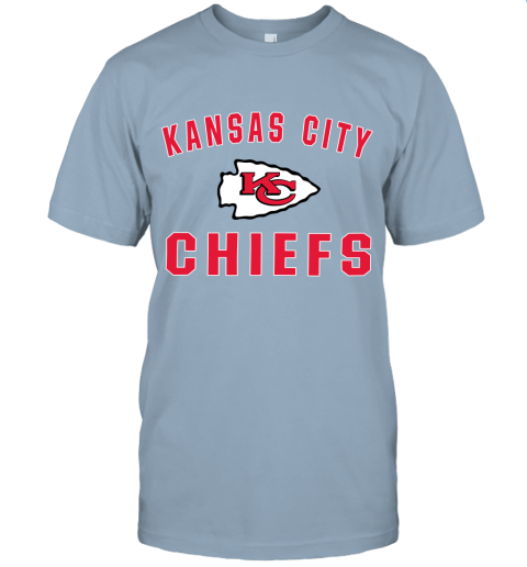 Kansas City Chiefs NFL Pro Line Gray Victory Arch Unisex Jersey Tee