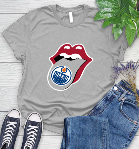 Edmonton Oilers NHL Hockey Lips I Root For My Team Adoring Fan 95