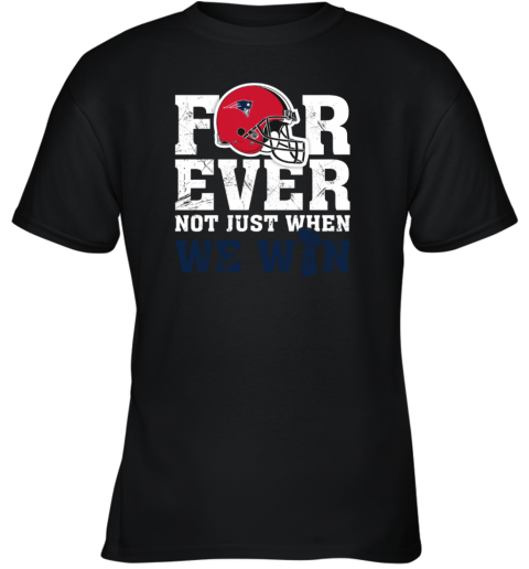 Forever With Chicago Bears Not Just When We Win T-Shirt - T-shirts Low Price