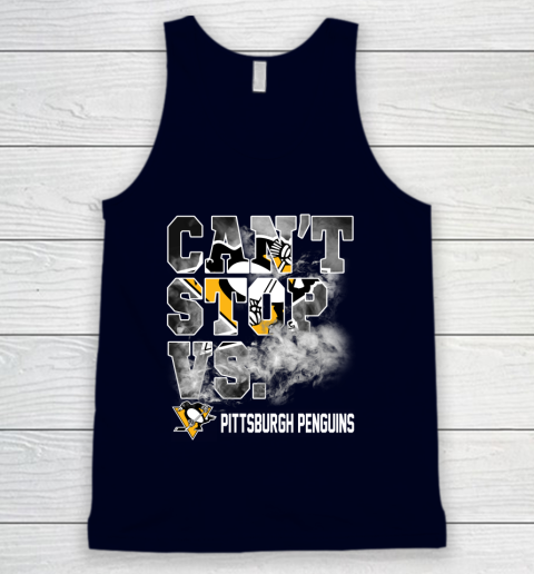 NHL Pittsburgh Penguins Hockey Can't Stop Vs Tank Top 2