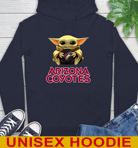 NHL Hockey Arizona Coyotes Star Wars Baby Yoda Shirt 16