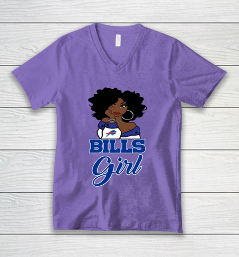 Buffalo Bills Girl NFL V-Neck T-Shirt 9