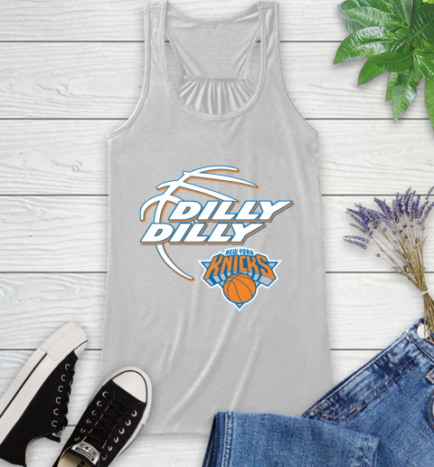 NBA New York Knicks Dilly Dilly Basketball Sports Racerback Tank