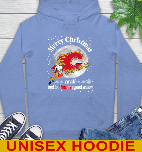 Calgary Flames Merry Christmas To All And To Flames A Good Season NHL Hockey Sports Hoodie 11