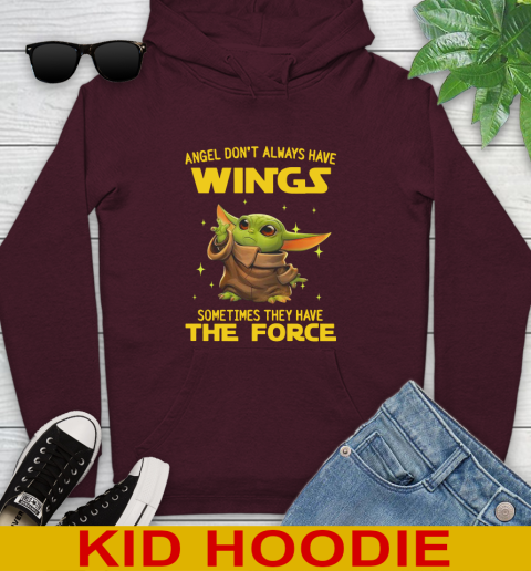 Baby Yoda Angel Don't Always Have Wings They Have The Force Shirt 134