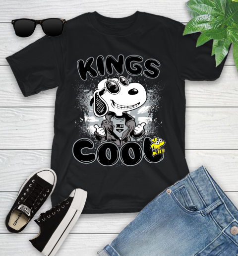 NHL Hockey Los Angeles Kings Cool Snoopy Shirt Youth T-Shirt