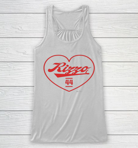 Anthony Rizzo Tshirt Heart Print Love Racerback Tank