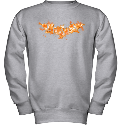 NHL Toronto Maple Leafs Batman Logo DC Hockey Sports DoRSmuWozBu youth sweatshirt 47 95 151514 front sport grey