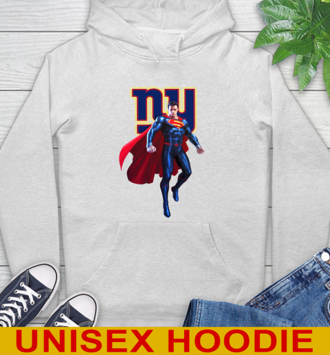 NFL Superman DC Sports Football New York Giants Hoodie