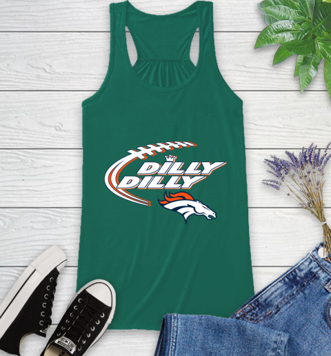 NFL Denver Broncos Dilly Dilly Football Sports Racerback Tank 7