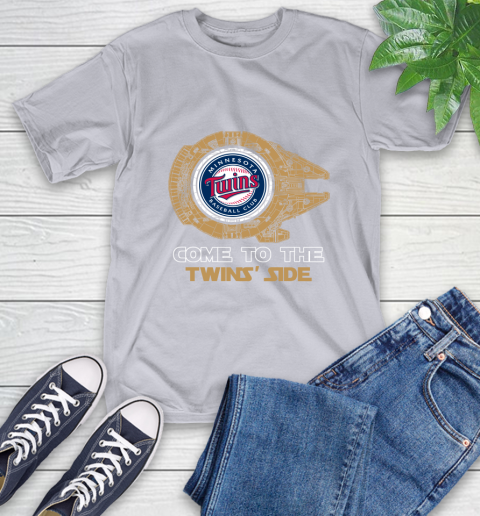 MLB Come To The Minnesota Twins Side Star Wars Baseball Sports T-Shirt 6