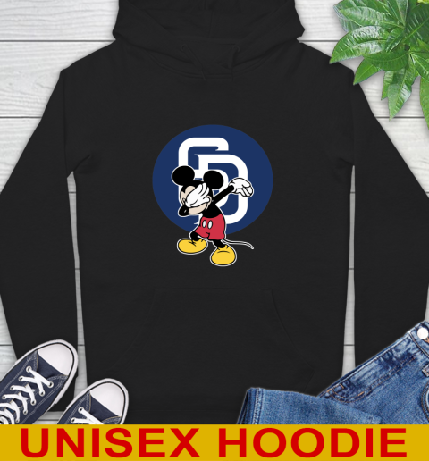 San Diego Padres MLB Baseball Dabbing Mickey Disney Sports Hoodie 2