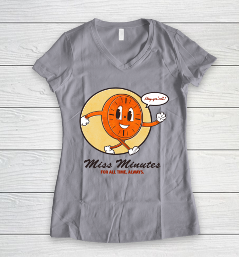Miss Minutes Marvel Loki Women's V-Neck T-Shirt 2