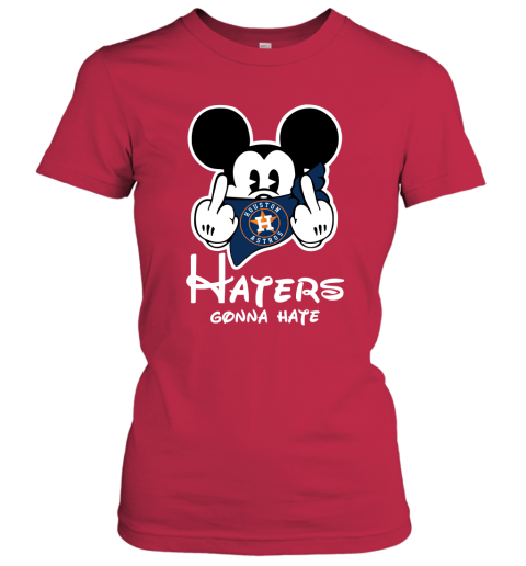 MLB Houston Astros Haters Gonna Hate Mickey Mouse Disney Baseball T-Shirt  Sweatshirt Hoodie