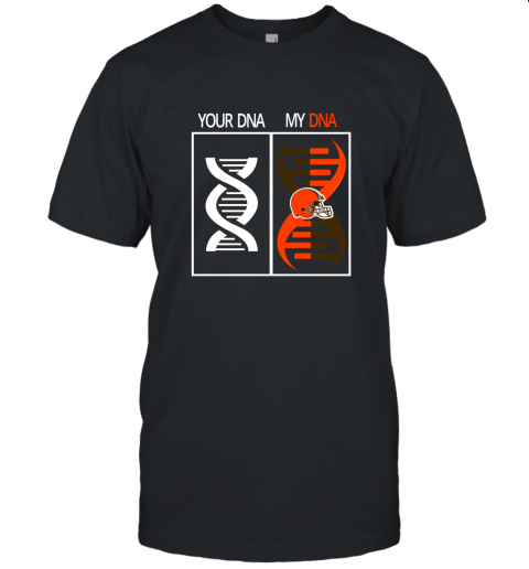 My DNA Is The Cleveland Browns Football NFL Unisex Jersey Tee