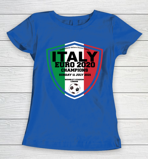 Italy Football Italian Football Forza Italia Champions Euro 2020 Women's T-Shirt 8