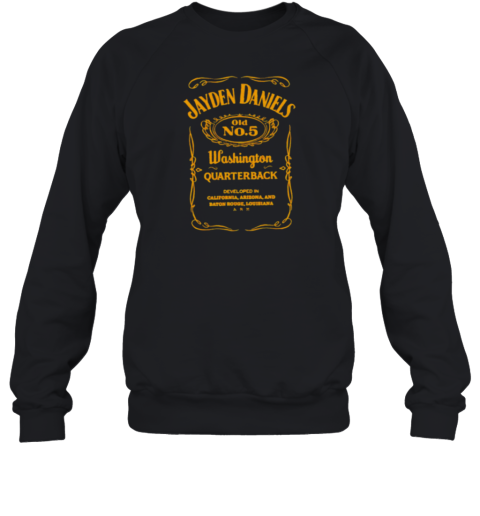 Jayden Daniels Pardon My Take Qb5 Washington quarterback Sweatshirt