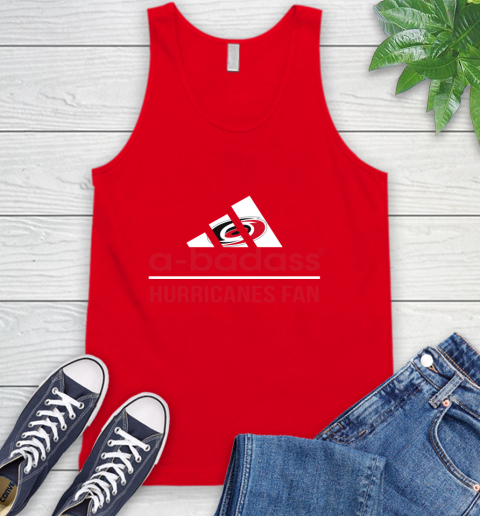 NHL A Badass Carolina Hurricanes Fan Adidas Hockey Sports Tank Top 5