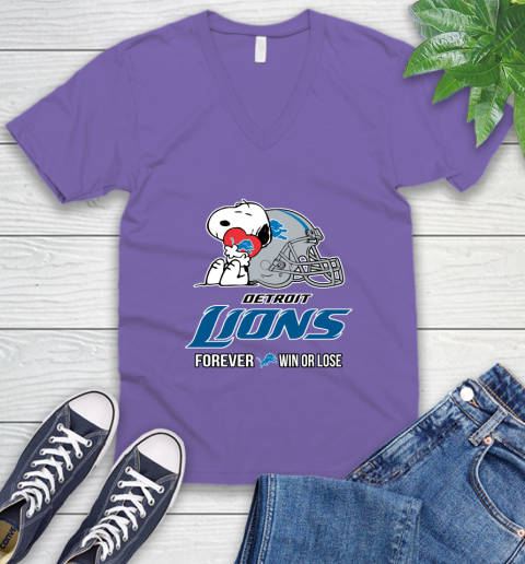 NFL The Peanuts Movie Snoopy Forever Win Or Lose Football Detroit Lions 57