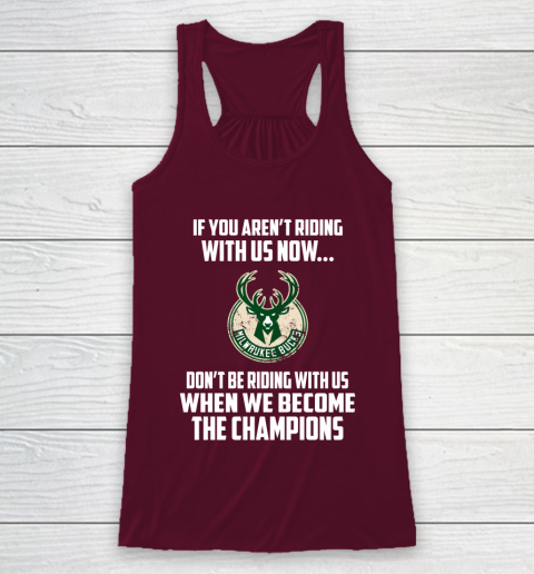 NBA Milwaukee Bucks Basketball We Become The Champions Racerback Tank 2