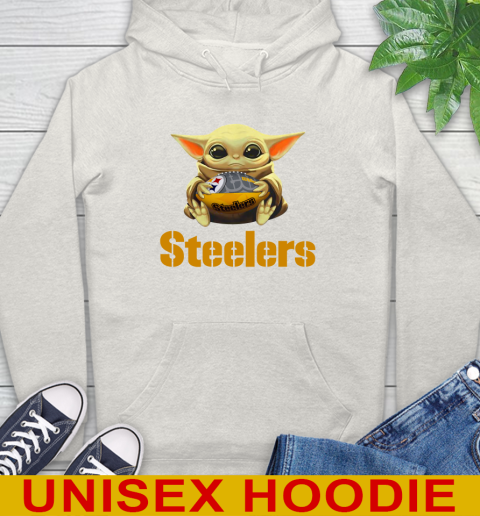 NFL Football Pittsburgh Steelers Baby Yoda Star Wars Shirt Hoodie 12