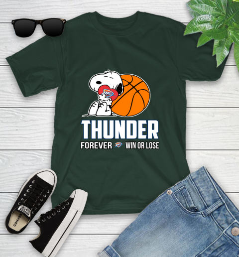 NBA The Peanuts Movie Snoopy Forever Win Or Lose Basketball Oklahoma City Thunder_000 107
