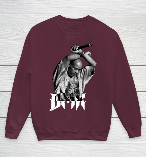 DMX vintage rap Youth Sweatshirt 4
