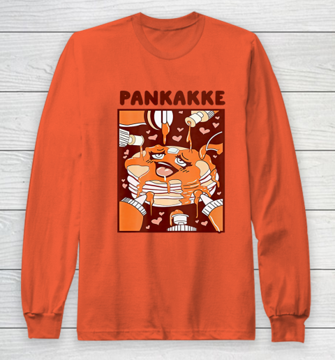 Pankakke Food Funny Cake Cupkakke Long Sleeve T-Shirt 3