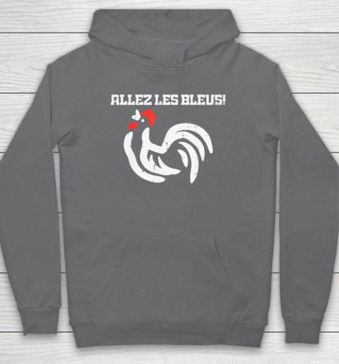 France Allez Les Bleus French Rooster Soccer Hoodie 3