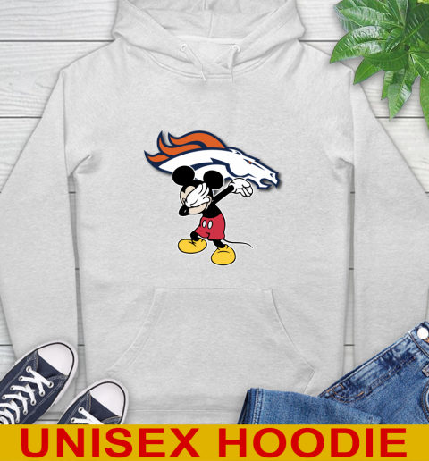 Denver Broncos NFL Football Dabbing Mickey Disney Sports Hoodie