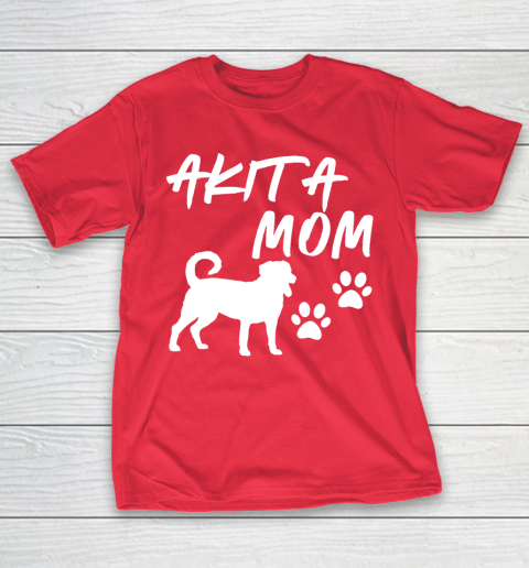 Mother's Day Funny Gift Ideas Apparel  Akita Mom T Shirt T-Shirt 9