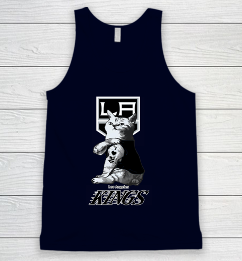 NHL My Cat Loves Los Angeles Kings Hockey Tank Top 2