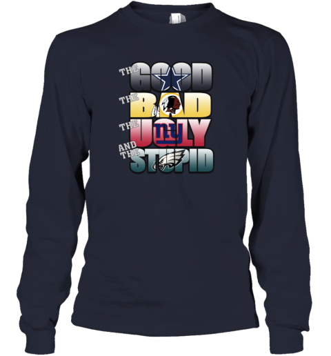 NFL The Good Bad Ugly And Stupid Dallas Cowboys Youth Long Sleeve -  Rookbrand