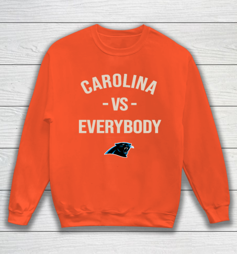 Carolina Panthers Vs Everybody Sweatshirt 3
