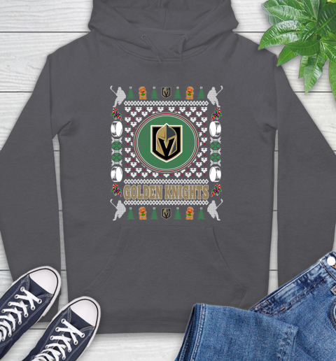 Vegas Golden Knights Merry Christmas NHL Hockey Loyal Fan Ugly Shirt 19