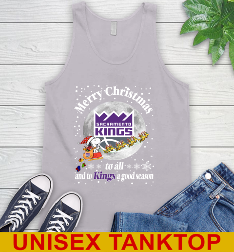 Sacramento Kings Merry Christmas To All And To Kings A Good Season NBA Basketball Sports Tank Top 3