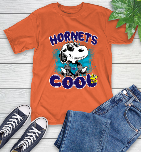 NBA Basketball Charlotte Hornets Cool Snoopy Shirt T-Shirt 4