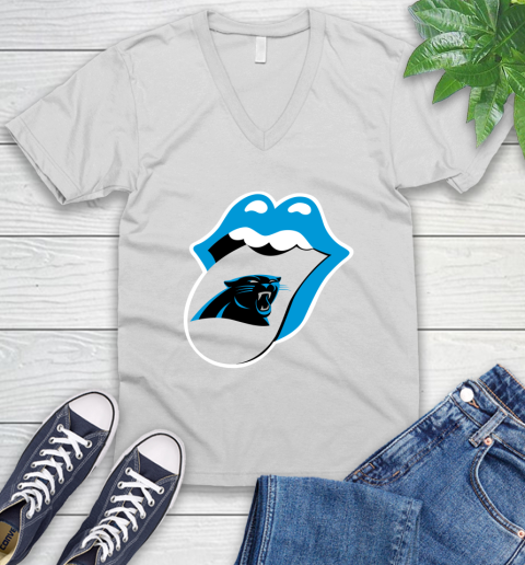 Carolina Panthers NFL Football Lips I Root For My Team Adoring Fan 49