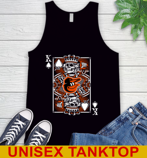 Baltimore Orioles MLB Baseball The King Of Spades Death Cards Shirt Tank Top