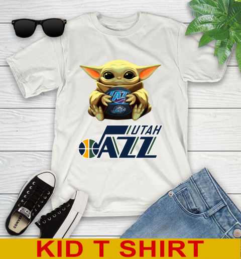 NBA Basketball Utah Jazz Star Wars Baby Yoda Shirt 101