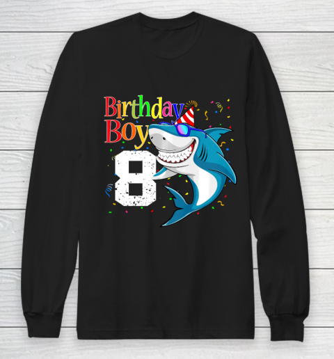 Birthday boy hot sale shark shirt