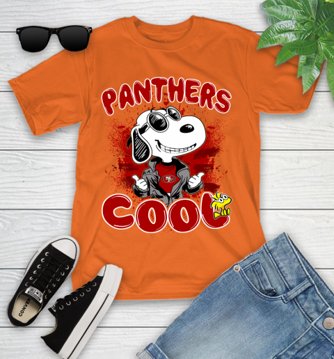 NFL Football San Francisco 49ers Cool Snoopy Shirt Youth T-Shirt 8