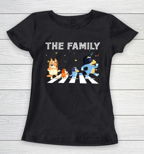 The Heeler Family Bluey Dad Mom For Lover Women's T-Shirt