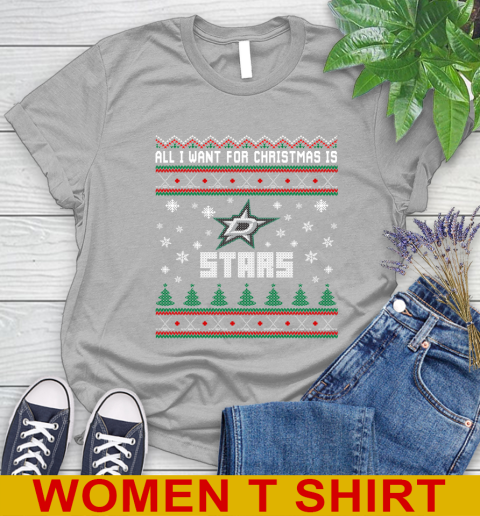 Dallas Stars NHL Hockey All I Want For Christmas Is My Team Sports 89
