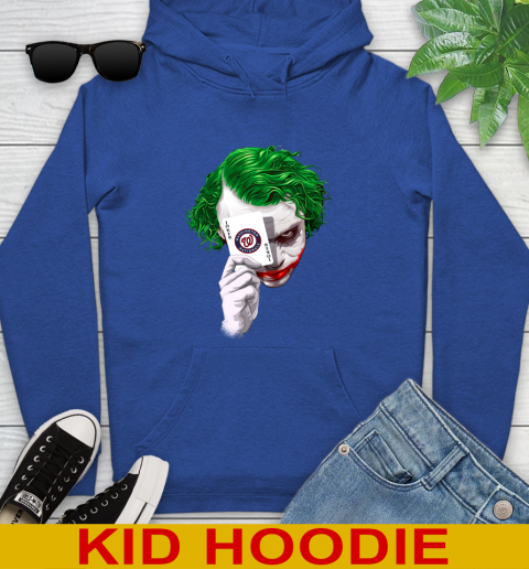 Washington Nationals MLB Baseball Joker Card Shirt Youth Hoodie 10