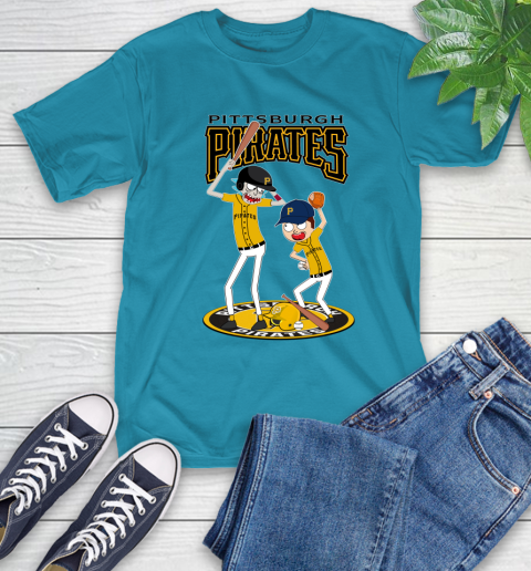 MLB Pittsburgh Pirates Rick And Morty Baseball 8