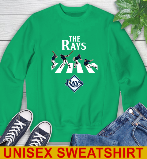 MLB Baseball Tampa Bay Rays The Beatles Rock Band Shirt Sweatshirt 8