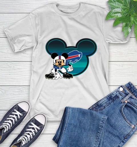 NFL Buffalo Bills Mickey Mouse Disney Football T Shirt T-Shirt