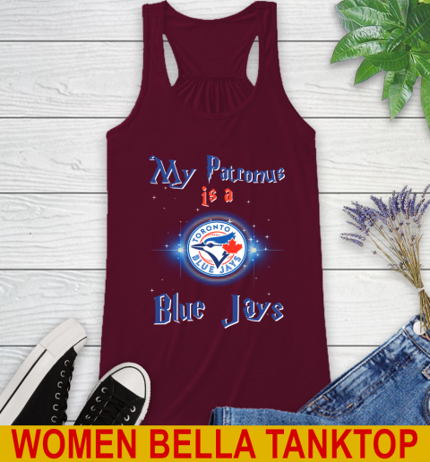 MLB Baseball Harry Potter My Patronus Is A Toronto Blue Jays Racerback Tank 2