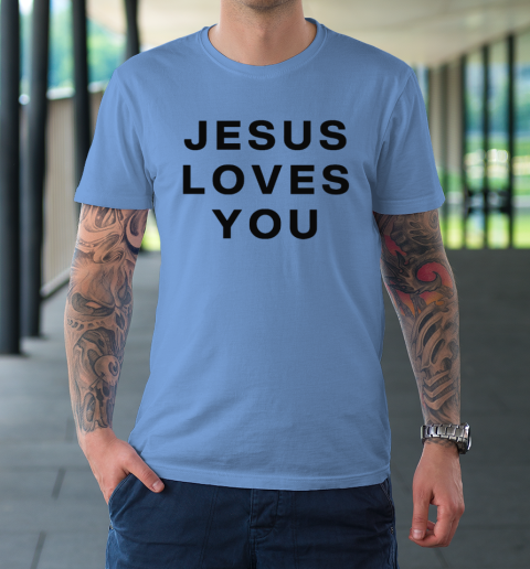 C. J. Stroud Jesus Loves You T-Shirt 7